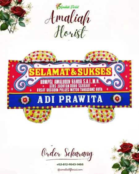 Papan Bunga Ucapan Selamat Pangkal Pinang